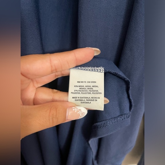 Maeve Navy Open Front Cardigan - Picture 4 of 8